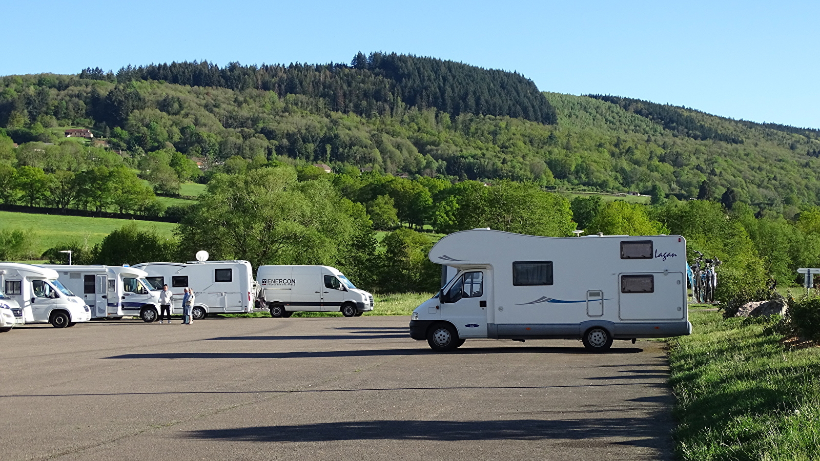 Camping-car park aire de stationnement pour camping-car